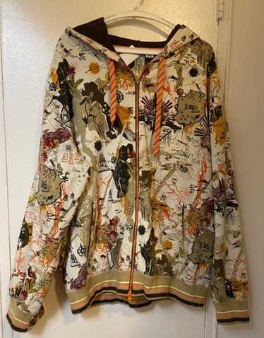 最終値下げ!! アートフルドジャー Artful Dodger ジャケット Vintage Artful Dodger All Over Print Men's Full Zip Hoodie