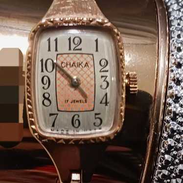 Vintage mechanical watch chaika - Gem