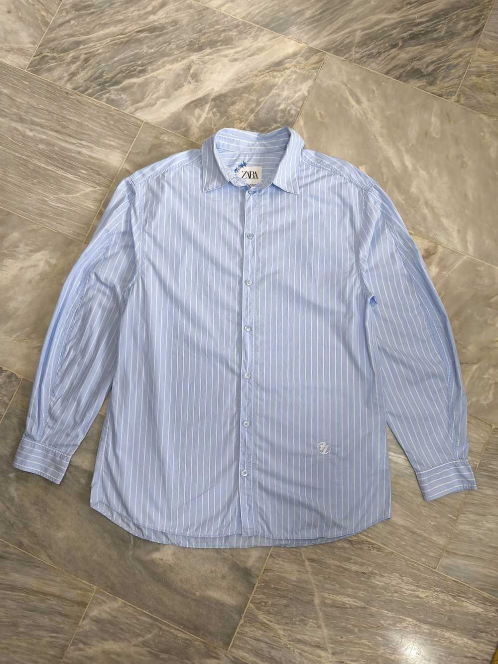 Ader Error × Zara Zara x Ader Error Striped Popli… - image 2