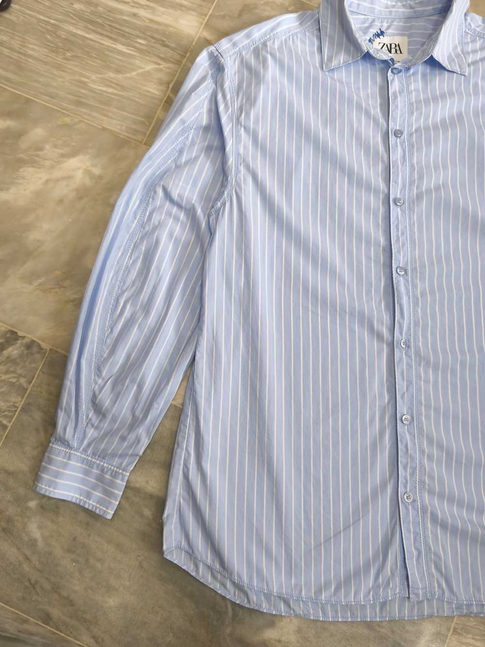 Ader Error × Zara Zara x Ader Error Striped Popli… - image 3