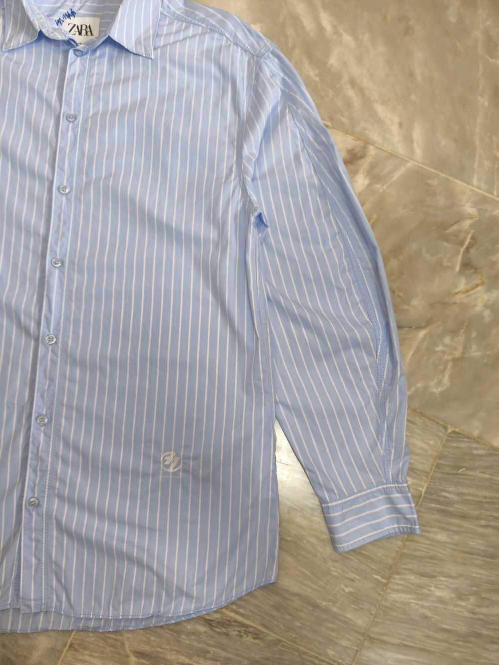 Ader Error × Zara Zara x Ader Error Striped Popli… - image 4