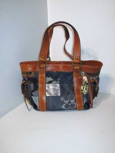 90s archive coach leather handbag y2k 古着 Vintage 90s Y2K COACH F70101 Large Leather Messenger Bag