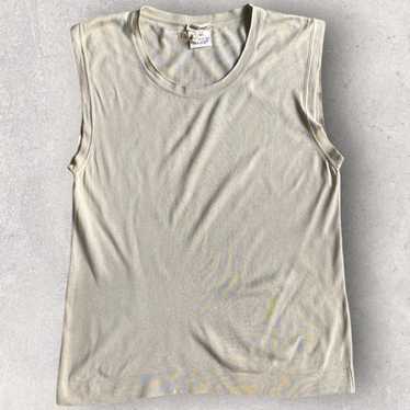 トップス HERMES by Margiela sleeveless shirt Hermes HERMÈS Martin Margiela Vintage Spring 2000 Sleeveless