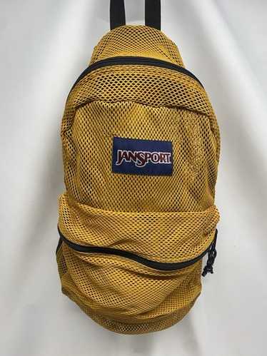 90s JANSPORT バックパック グレー/イエロー　リュック　ヴィンテージ 90s JANSPORT バックパック グレー/イエロー リュック ヴィンテージ