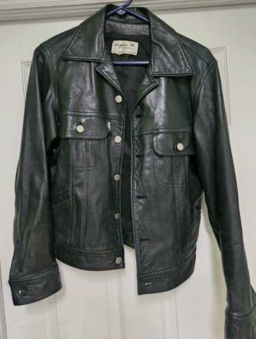 ジャケット・アウター 90s agnes b Homme leather jacket archive agnes b. - 90s agnes b. leather jacket Franceの通販 by
