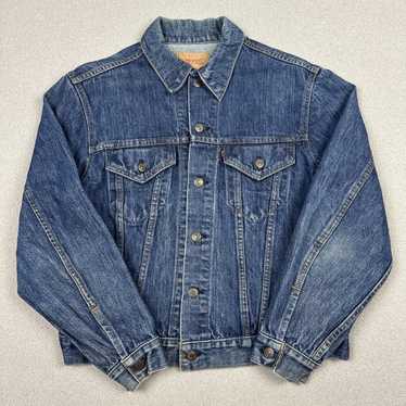 Levi's70505　USA size46 70s Genuine 70s Levis Denim Big E Type III 70505 0217 Trucker