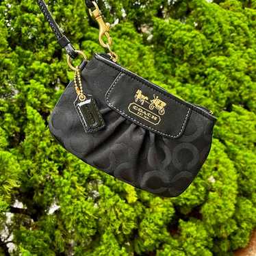 美品✨COACH Accessory Pouch Signature Y2K Coach Signature Y2K Accessory Pouch 00s Coach Signature Y2k