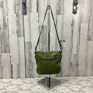 Vintage COACH ハンドバッグ オールレザー Green COACH コーチ オールドコーチ ヴィンテージ コスタリカ製 4133