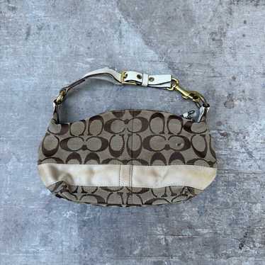 【超美品】Coach Mini Signature Small Hobo Coach | Convertible Small Hobo Bag – YOLO Luxury Consignment