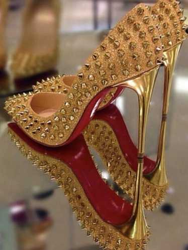 靴 Christian Louboutin FOLLIES SPIKES ROCHE Christian Louboutin Follies Spikes 100mm ○ Labellov ○ Buy