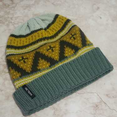 帽子 arc'teryx beanie yellow green Arc'teryx Unisex Bird Head Toque - Green / Yellow | George