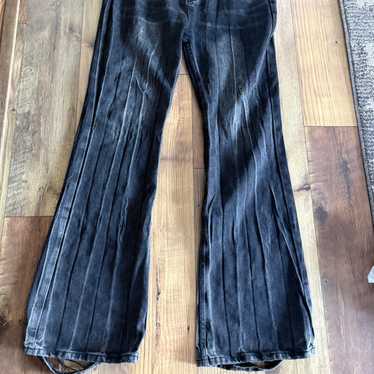 BALENCIAGA　Flared Lost tapes Black ズボン Balenciaga Balenciaga FW22 Lost Tape Flares Jeans | Grailed