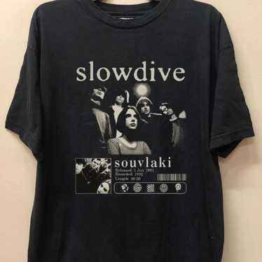 slowdive Tシャツ　L　souvlaki 黒 Vintage vintage slowdive - Gem