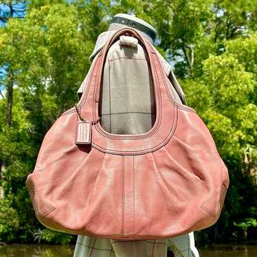 バッグ Coach Ergo Pleated Frame Handbag Satchel Coach Ergo Pleated Frame Satchel | Deep Dive Vintage