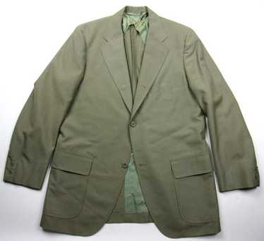 Vtg 1950's Brooks Brothers Wool Blend 3/2 Roll Un… - image 1