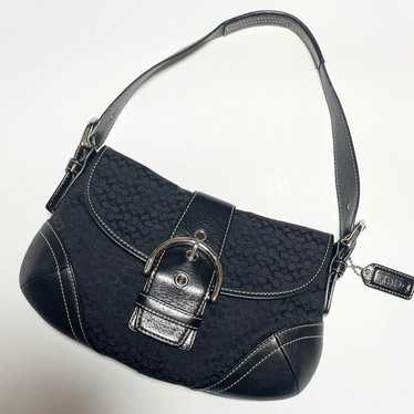 【超美品】Coach Mini Signature Small Hobo Coach Beige Signature C Mini Hobo Bag – Rediscover Vintage
