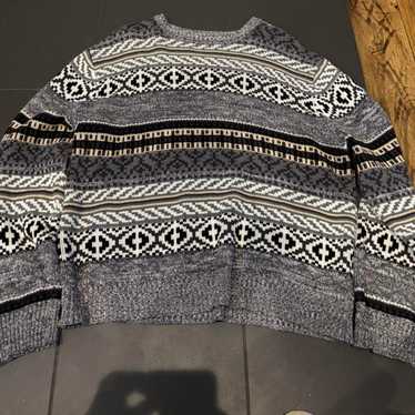 Coogi Men's Sweater - Multi/Grey - M – vintage co… - image 1