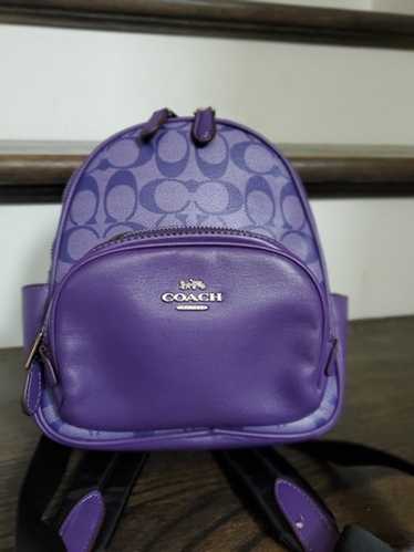 Coach purple mini signature - Gem