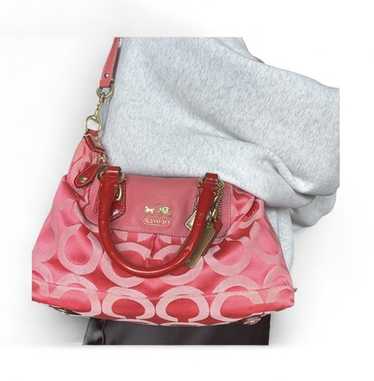 美品✨ COACH 4253 Signature 2way Boston Bag Coach boston bag signature - Gem