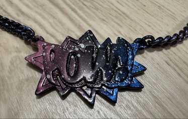 AMBUSH ゴールドネックレス POW!! ＆バングル 最終お値下げ‼︎AMBUSH ゴールドネックレス POW!! ＆バングル