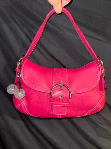バッグ COACH Soho Pink Shoulder Bag Archive Coach Pink Soho Shoulder Bag – Rediscover Vintage