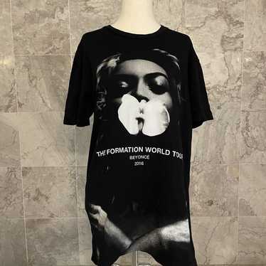 Beyoncé The Formation WorldTour 2016 Tee BEYONCE The Formation World TOUR 2016 TEE BLACK T-SHIRT
