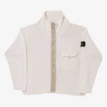 トップス 90s STONE  POCKET ZIP KNIT SWEATER 90s STONE ISLAND ZIP KNIT JUMPER | PLAIRE