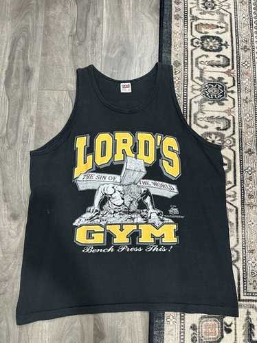 LORDS GYM 90s made in USA タンクトップ Lords gym the sin - Gem