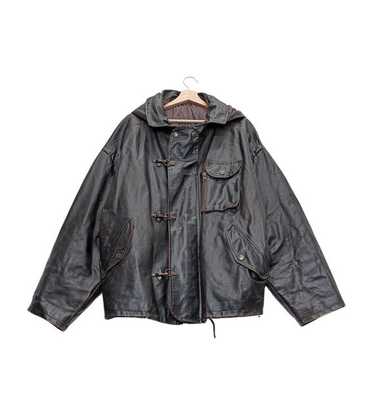 Fireman jacket leather grange - Gem