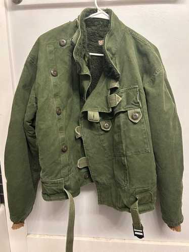 ジャケット・アウター 60's vintage dead stock Sweden PVC coat 1960s Genuine Swedish Army Black Raincoat Rubber Coat