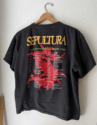 Vintage 90s sepultura shirt - Gem