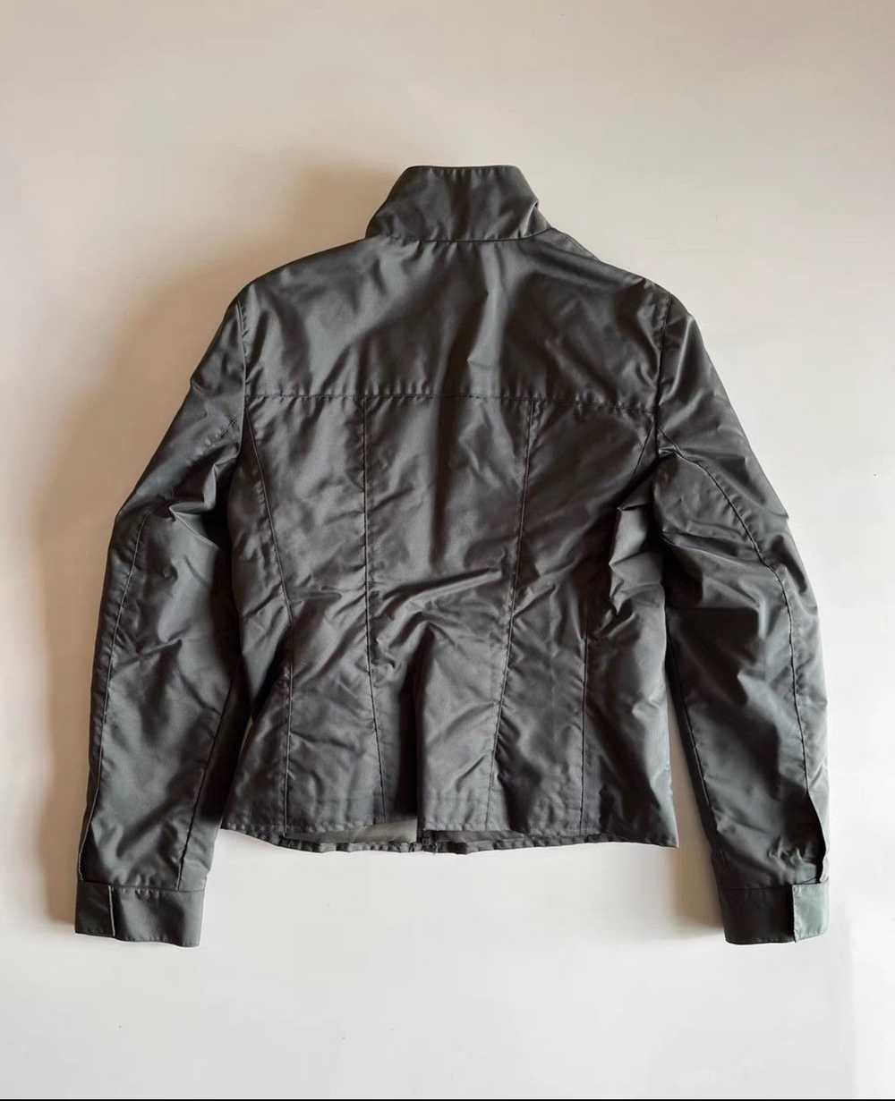 Miu Miu Miu Miu F/W1999 nylon & wool jacket - image 4