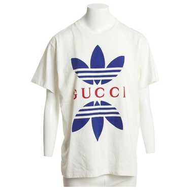 GUCCI×adidasロゴ コットンジャージーTシャツ XS 中古・古着通販】adidas (アディダス) GUCCI (グッチ) コットン
