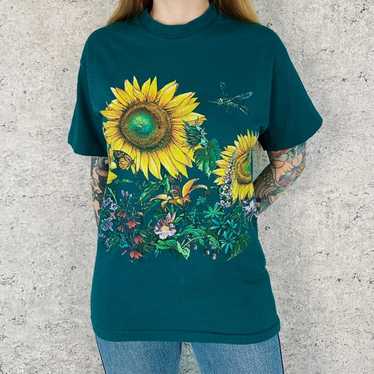 Vintage 90s sunflower t - Gem