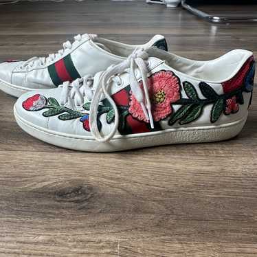 Gucci ace floral sneakers - Gem