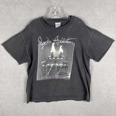 【レア】 ジェーンズ・アディクション Tシャツ L 89年製 BROCKUM ビンテージ Jane's Addiction 80s レッチリ NIN Metallica Guns 80s Vintage Band T-Shirt Jane\u0027s Addiction Lサイズ バンドTシャツ
