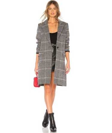 Rails Anders Plaid Coat By Rails Charcoal/Pink Sz… - image 1
