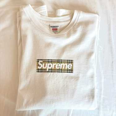 Supreme burberry box logo - Gem