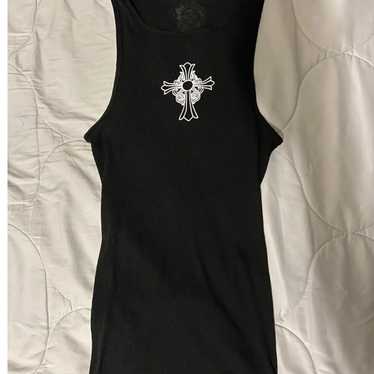 chrome hearts tank タンクトップ Chrome Hearts ブルー LOVE YOU タンクトップ - SRM – SHENGLI