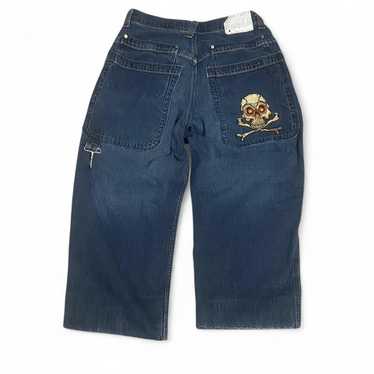 JNCO JEANS baggy jeans 34×30 Vintage JNCO Lowpockets baggy Jeans - Blue/Red - Size 34x30