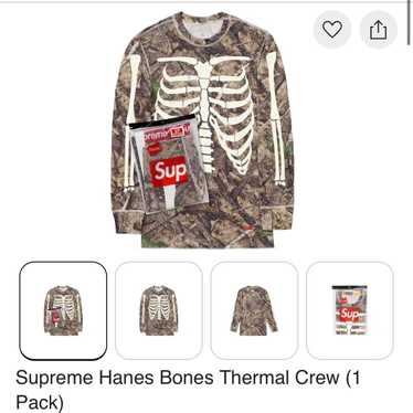 Supreme hanes thermal crew/thermal - Gem