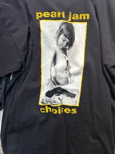 pearl jam choices パールジャム XL Hanes 90's Hanes パール・ジャム ''EUROPEAN SUMMER TOUR 1992'' 両面