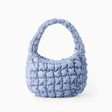 COS Quilted Mini Bag Dusty Green - Gem
