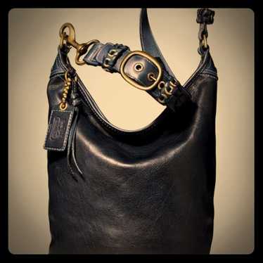 バッグ Vintage Coach Duffle Sac XL Black ITALY Vintage Coach XL Duffle Sac Black 9085 – Socorro Society