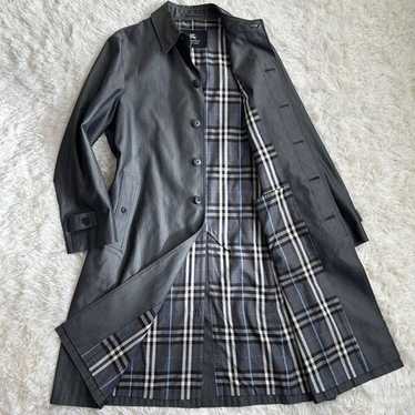 BURBERRY BLACK LABEL ネイビー　マリンコート Great Condition Burberry BLACK LABEL JAPAN Navy Trench coat