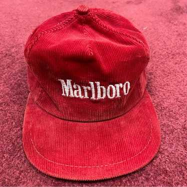 Vintage marlboro hat corduroy - Gem