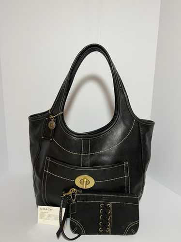 Vintage black coach ergo - Gem