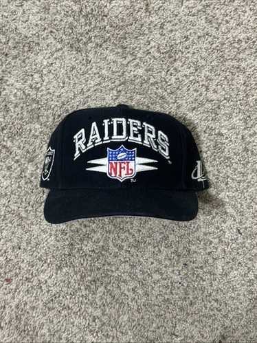 Vintage Los Angeles Raiders キャップ ブラック RARE Los Angeles Raiders Vintage 1990s Sports Specialties