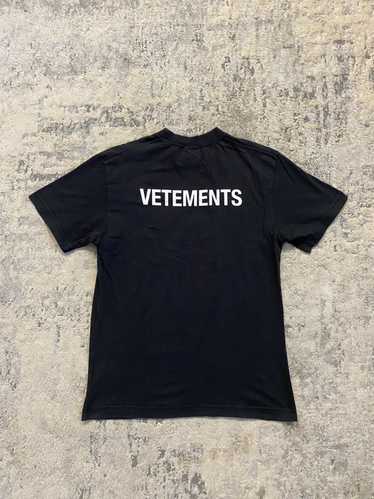 Vetements staff tee - Gem