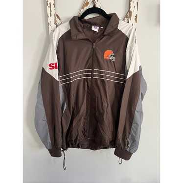 Vintage cleveland browns jacket, - Gem